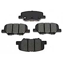 ACDelco Silver 14D323ACH Ceramic Rear Disc Brake Pad Set