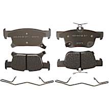 ACDelco Ceramic Rear Disc Brake Pad Set - 14D325CH