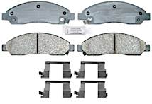 14D1039CHF1 Front Advantage Series Ceramic Brake Pad Set - View #6