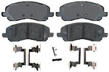 ACDelco Silver 14D1847CH Ceramic Front Disc Brake Pad Set, Brake Pads - Canada