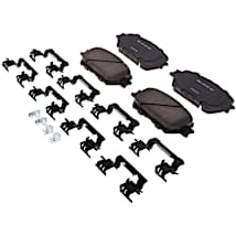ACDelco 17D1188CH Professional - Set Di Pastiglie Freno Anteriori In Ceramica, Testate SAE J2784, Riduzione Rumore E Vibrazioni