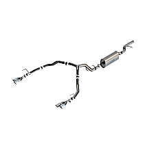 Borla 140557 Cat-Back Exhaust System For Chevy Tahoe - T-304 Stainless Steel, Dual Tips, Made In USA