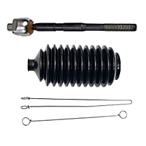 TRW JAR239 Inner Tie Rod - OEM Quality Replacement, Sealed Boot, Low Friction Design For Steering & Suspension