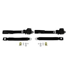 Crown Automotive Replacement 3-Point Seat Belt (Black) - BELT3B, OE Style, Fabric, For Classic Vehicles - View #5
