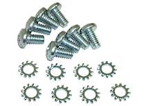 thumbnail image 2 of Panhandle Auto Fastener Door Latch Retaining Screws – Stainless Steel – Fits Chevy GM 62-72 (6pcs, 5/8") 2 of 3