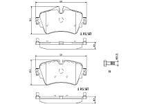 P 06 034 BREMBO Prime Brake Pad Set 23915 | AUTODOC Price And Review