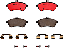 Brembo® P50067N Front PRIME Series Ceramic Brake Pad Set