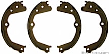 Power Stop B1104 Rear Brake Shoes - Semi-Metallic, Arc Ground For Proper Fit - Auto Specialty Replacement - View #2