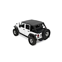Rampage® 139935 TrailView Series Soft Top - Frameless Design