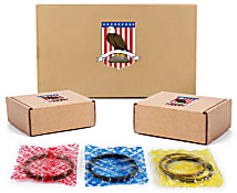 DNJ PR405.20 Oversize Piston Rings For 1983-2002 Ford, Kia, Mazda 626 - View #4