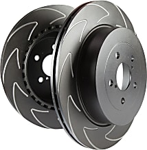 EBC RK Series Premium Plain 1-Piece Front Brake Rotors For 12-14 Subaru - View #12