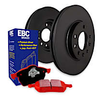 R1 Concepts Front Brakes And Rotors Kit |Front Brake Pads Brake Rotors And Pads Euro Ceramic Brake Pads And Rotors Wgtn1 40001