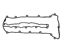 Engine Valve Cover Gasket Set-VIN: 5 Mahle VS50632
