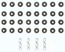 FEL-PRO Engine Valve Stem Oil Seal Set SS 72844 - View #8