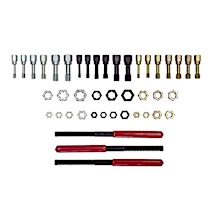 OEMTOOLS 25626 Metric M6-1 Thread Repair Kit - Includes Tap, 3 Inserts, And Installation Tool