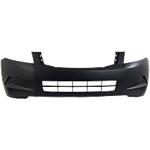 Replacement 2008 Honda Accord - Grille Assembly Kit, Chrome Shell with Paintable Insert, Grille, Sedan, includes Bumper Cover KIT-020418-16