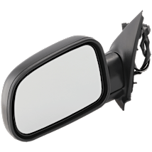 JC Whitney® Driver Side Mirror, Power, Manual Folding, Non-Heated, Paintable, No Signal Light, No Memory, No Puddle Light, No Auto-Dimming, No Blind Spot Feature JTY70EL