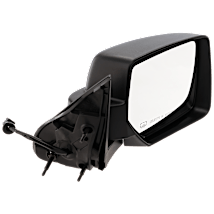 JC Whitney® Passenger Side Mirror, Power, Manual Folding