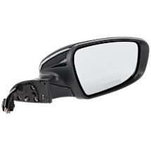 MIRROR Compatible For 2012-2014 Ford Focus Right Passenger Power Glass In-housing Signal Light