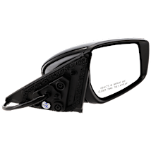 JC Whitney® Passenger Side Mirror, Power, Manual Folding