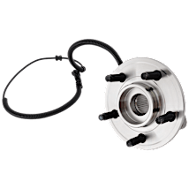 TrueDrive® 2008-2012 Jeep Liberty - Front, Driver and Passenger Side Wheel Hubs, With Bearing, With Sensor SET-RD28370002-2