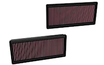 K&N 33-3127 Reusable Engine Air Filter - Compatible With 2018-2021 Volvo XC40, Washable & Lasts Up To 75,000 Miles