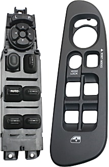 thumbnail image 2 of TOM AUTO PARTS Beige/Medium Slate Driver Side Window Switch Bezel For Dodge Ram 2500/3500 (2002-2008) 2 of 6