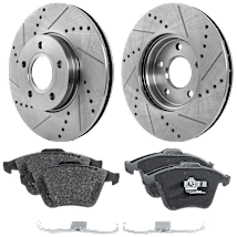 ブロリー　SCR 【 FB06-120 】 Amazon.com: SFriding Front Brake Disc Rotors and Pads Kit