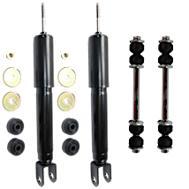 EIOFEVY 4pc Strut Assembly & Sway Bar End Kit Left Right