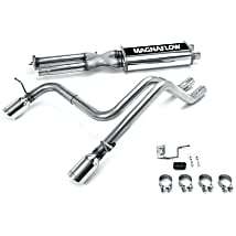 Magnaflow 15892 Stainless Steel 2.5" Dual Cat-Back Exhaust System - View #5
