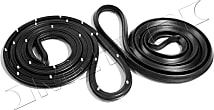 Metro Moulded LM 21-I SUPERsoft Door Seal – Sponge Rubber Weatherstripping For Car Restoration, USA Made