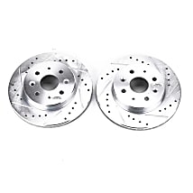 Power Stop JBR1599XPR Front Evolution Drilled And Slotted Rotor Pair, Rotors - Canada