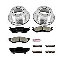 Power Stop K2083 - Rear Z23 Evolution Sport Brake Kit - View #4