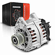 LActrical 145 Amp Alternator For Chevy Corvette 5.7L, 6.0L, 6.2L, 7.0L - With Clutch Pulley, No Core Charge