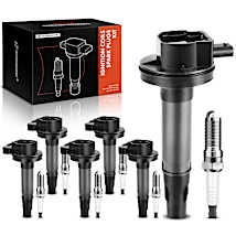 PN L300ml×3 MSD Ignition 82858 Pro Power Ignition Coil for 97-06 GM LS1/LS6