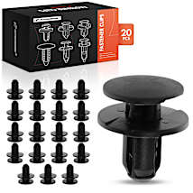 50-Pack Fender Bumper Retainer Clips For Dodge Challenger – Push Rivet Fasteners 6mm Hole 2 thumbnail image