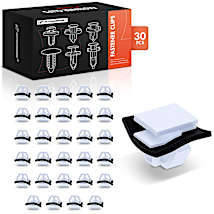 thumbnail image 2 of 20-Pack Nylon Wheel Flare & Body Side Molding Clips For Kia – Red, 87756-3E500 2 of 6