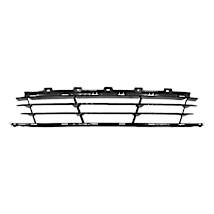 Evan-Fischer Front Left Outer Bumper Grille For 2016-2018 Audi Q3 Quattro - Textured Black, OE 8U0807681Q4U8