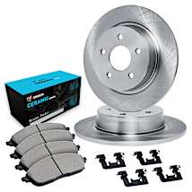 Ceramic Brake Pads And Rotors |Hardware Kit WHWH2-54083
