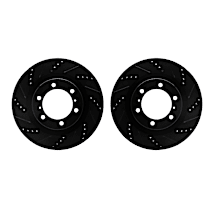 R1 Concepts Wgpn2 76023 R1 Concepts Brake Rotor D/S Silver Fits Select: 2014-2019 TOYOTA HIGHLANDER, 2011-2020 TOYOTA SIENNA - View #4