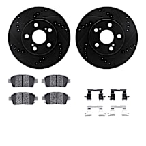 Kit Rotori Freno Anteriori R1 Concepts WDPN1-80039: Prestazioni E Durata