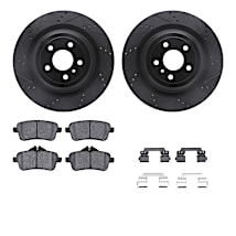 R1 Concepts WDPN1-59033 R1 Concepts Brake Rotor- Carbon Coated