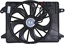 Replacement 2012 Chrysler 300 S - Radiator, 6.4L/3.6L/5.7L Engines, Aluminum Core, Plastic Tank, Without Transmission Cooler, Without Engine Oil Cooler, For Models With Standard Duty Cooling P13157