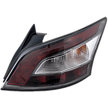 Replacement® Driver Side Tail Light, with Bulb, Halogen