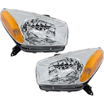 AM Autoparts Left Headlight Assembly – 2001-2003 Toyota RAV4, Driver Side, Halogen, DOT/SAE