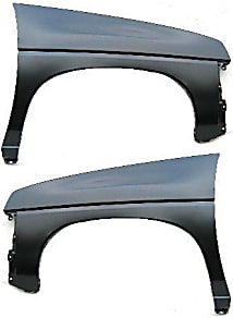 thumbnail image 2 of X4-COAP Front Passenger Right Side Fender – For Nissan D21 Pickup 1989-1997 – Primed Steel – NI1241121 2 of 3