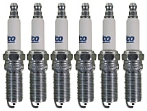 Spark Plug, Set of 6, RapidFire Performance Platinum Series