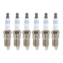Bosch OE Fine Wire Set of 4 Double Iridium Spark Plug For Nissan Toyota Chevy L4