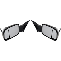 JO1 - y JC Whitney® Driver and Passenger Side Towing Mirror, Power