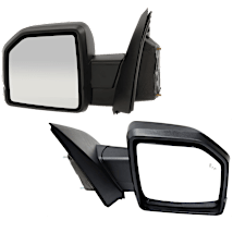 JC Whitney® Driver and Passenger Side Mirror, Power Adjust